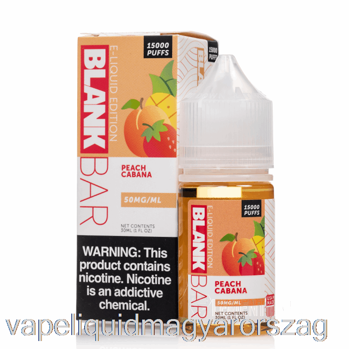 Barack Cabana - üres Rúdsók - 30 Ml 35 Mg Vape E Cigi